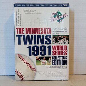 Minnesota Twins 1991 MLB World Series Collector's Edition 7-DVD Set - Excellent